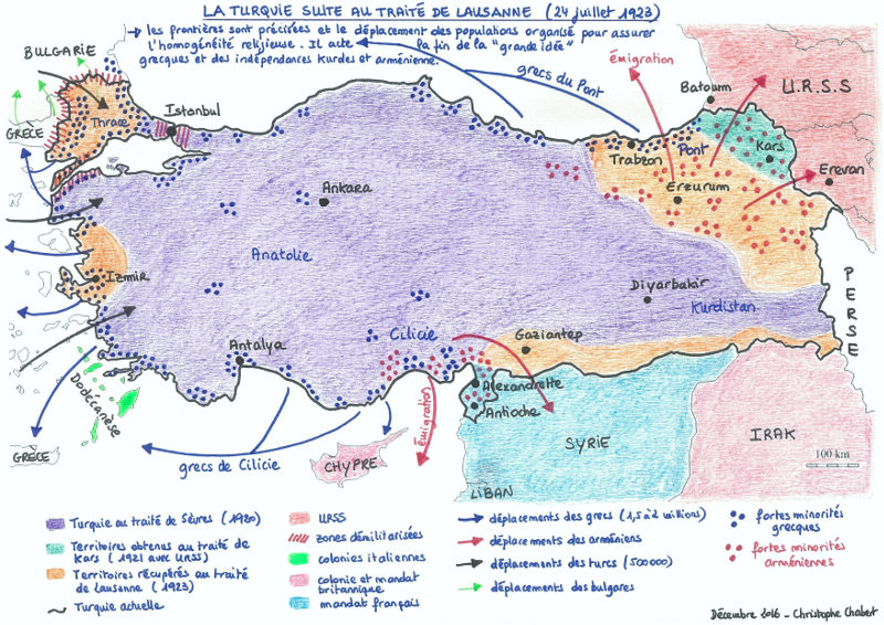 La Fin De L Empire Ottoman Fin de l'Empire Ottoman : le traité de Lausanne de 1923