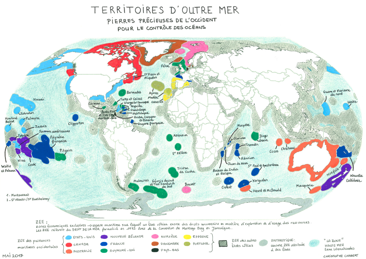 Le Pouvoir Conféré Par Les Territoires D'Outre-mer : Contrôle Des Océans