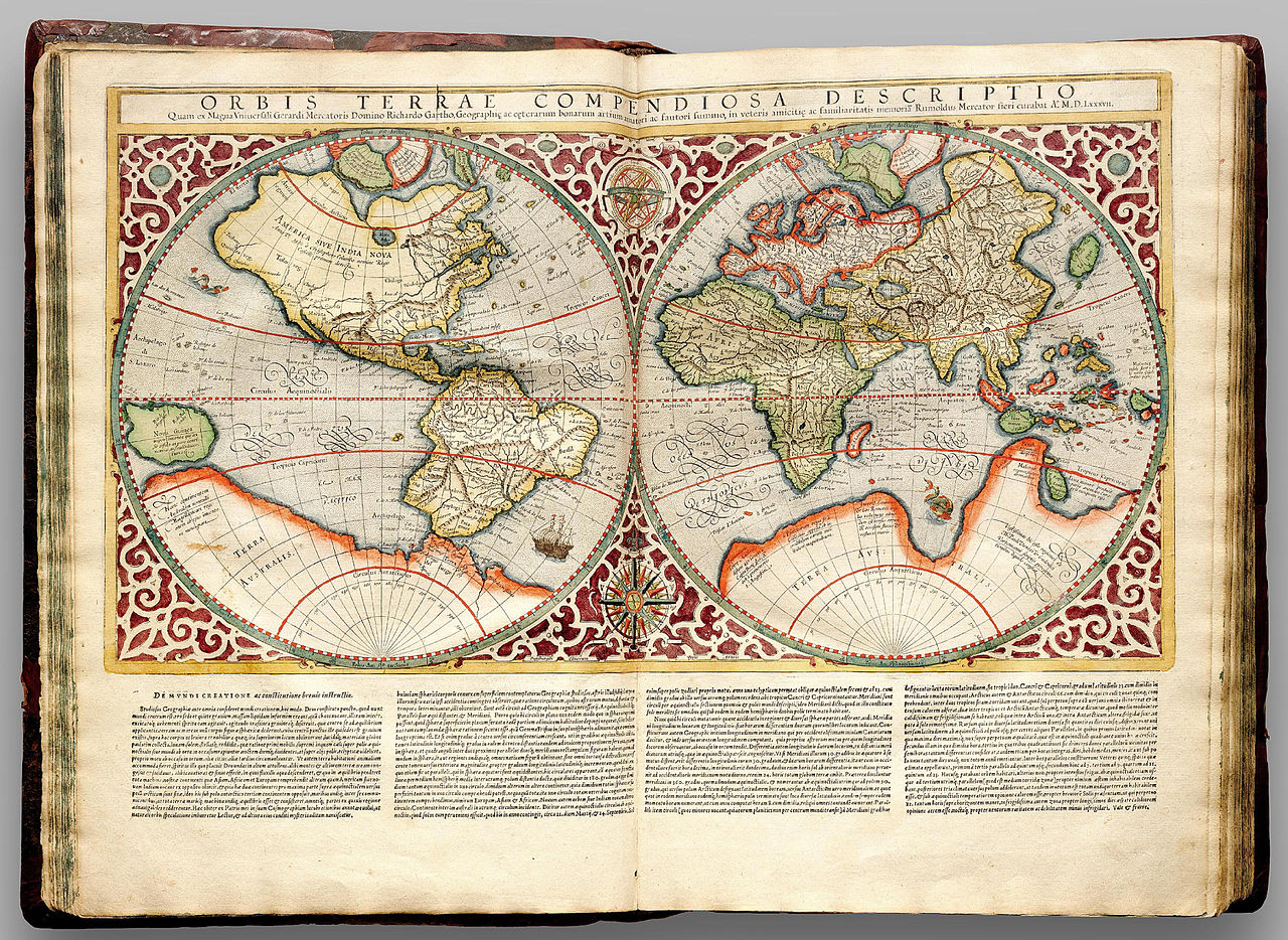 Histoire de la cartographie 1280px-Atlas_Cosmographicae_Mercator_033